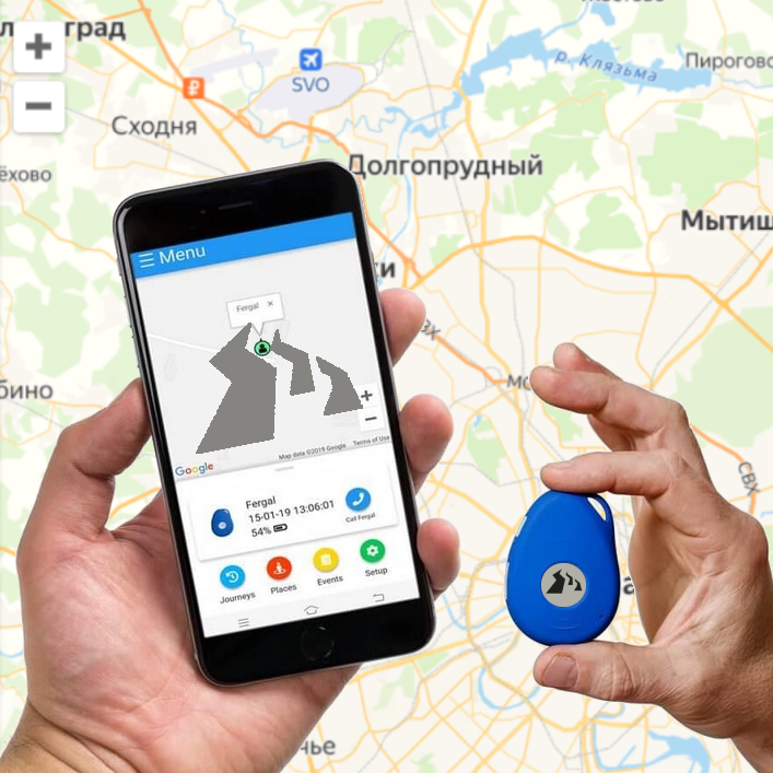 Bluetooth-брелок для определения патрульных экипажей